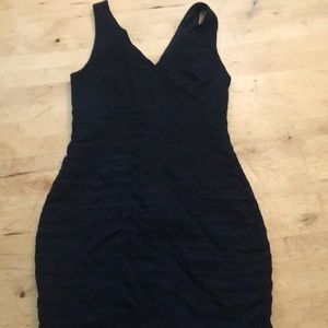 Black Express Band  cocktail little black dress